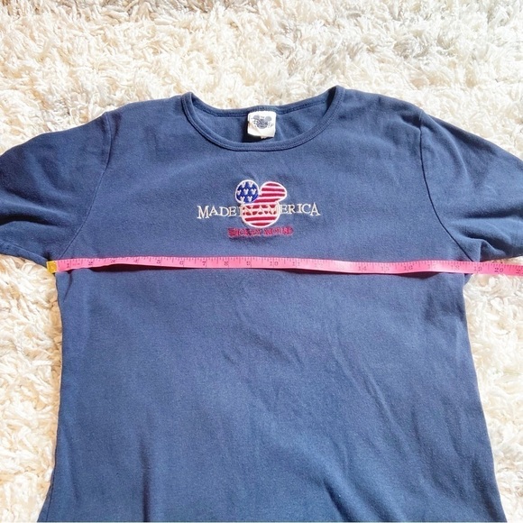 Disney | Vintage Made in American Mickey Logo T-shirt Size Large - Picture 7 of 8
